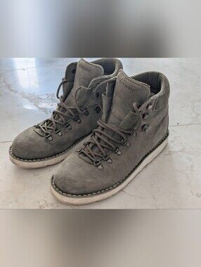 Diemme Roccia Vet Green Suede Men's Hiking Boots Made In italy